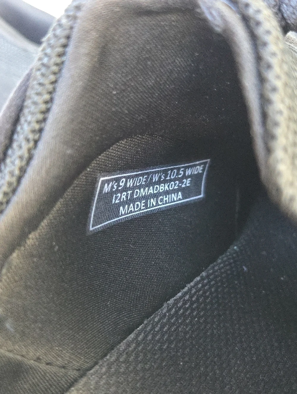 KIZIK Madrid Eco Knit Sneaker Black
